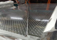 Anti glissement 6061 5 tailles en aluminium de modèle de barre du plat 5 de plat de bande de roulement de barre 4x1200x2500mm