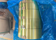 Papier aluminium hydrophile époxyde H22 d'or pour le radiateur de climatiseur
